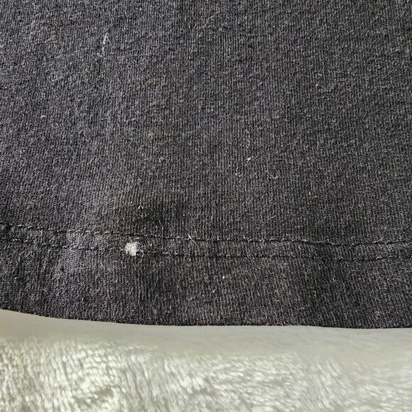 Kids Def Leopard Black Tshirt With Leopard Graphics Size XL - Picture 4 of 5